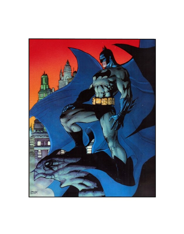 Batman/ Bronze Age DC Comic book Sericel / Jim Lee