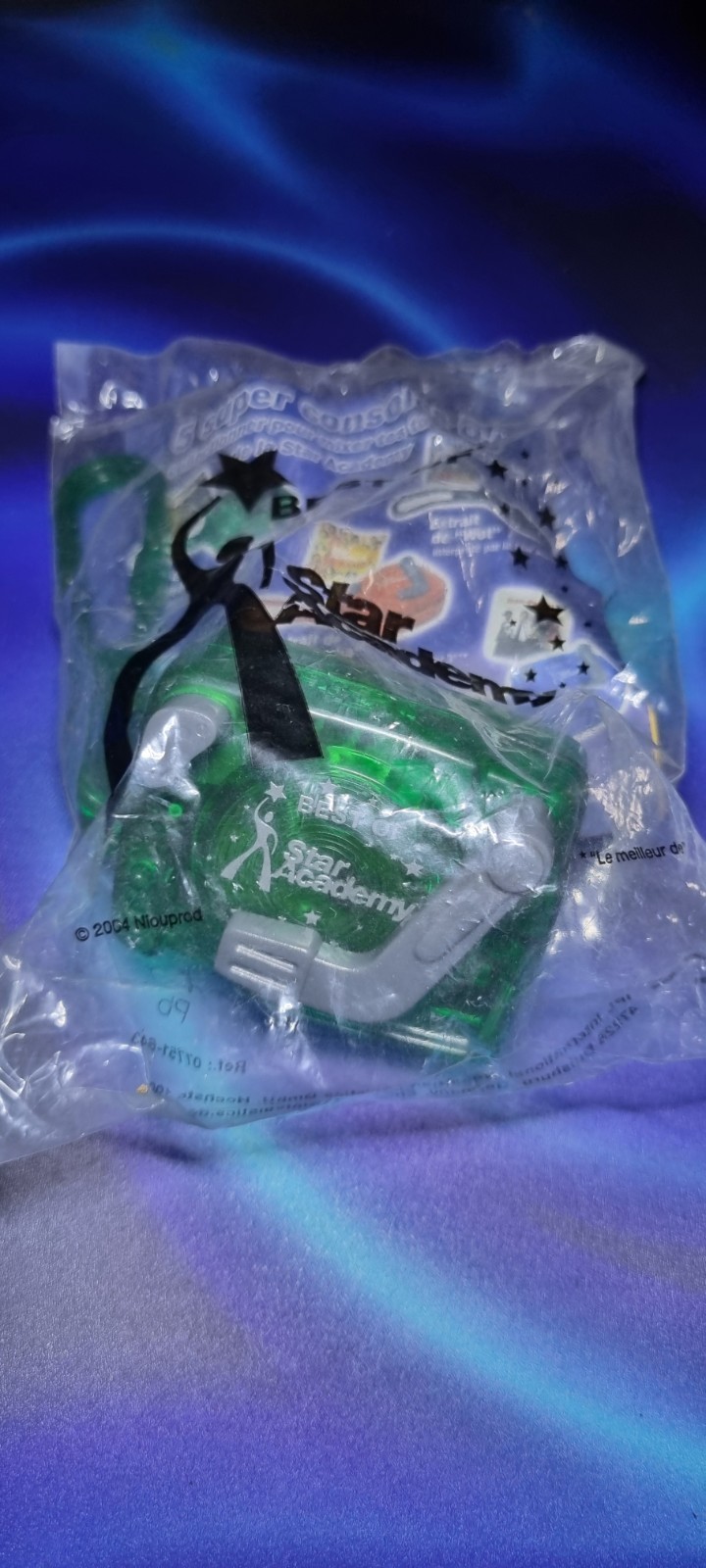 Tourne-disque Vert Star Academy McDonald's 2004 Happy Meal vintage