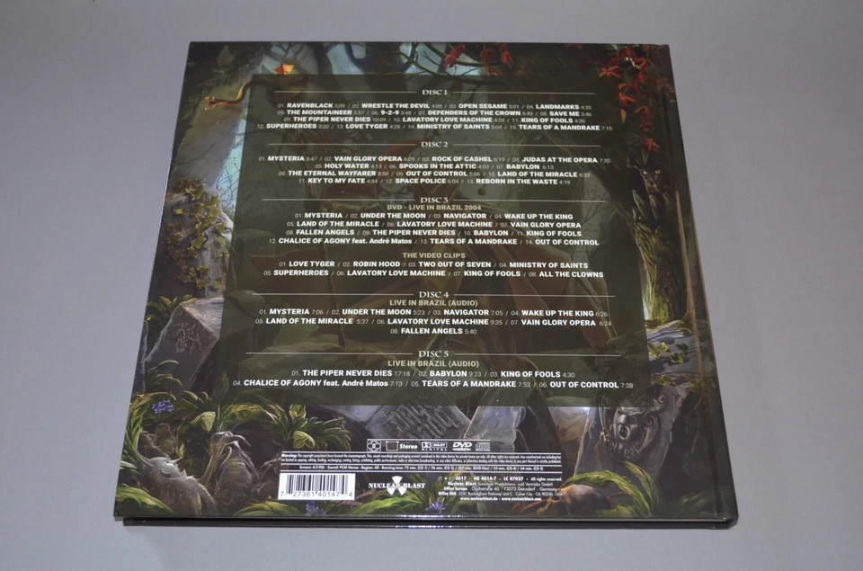 Edguy – Monuments / Nuclear Blast 2017 / Germany / 4CD+DVD Earbook / TOP - Bild 2 von 2