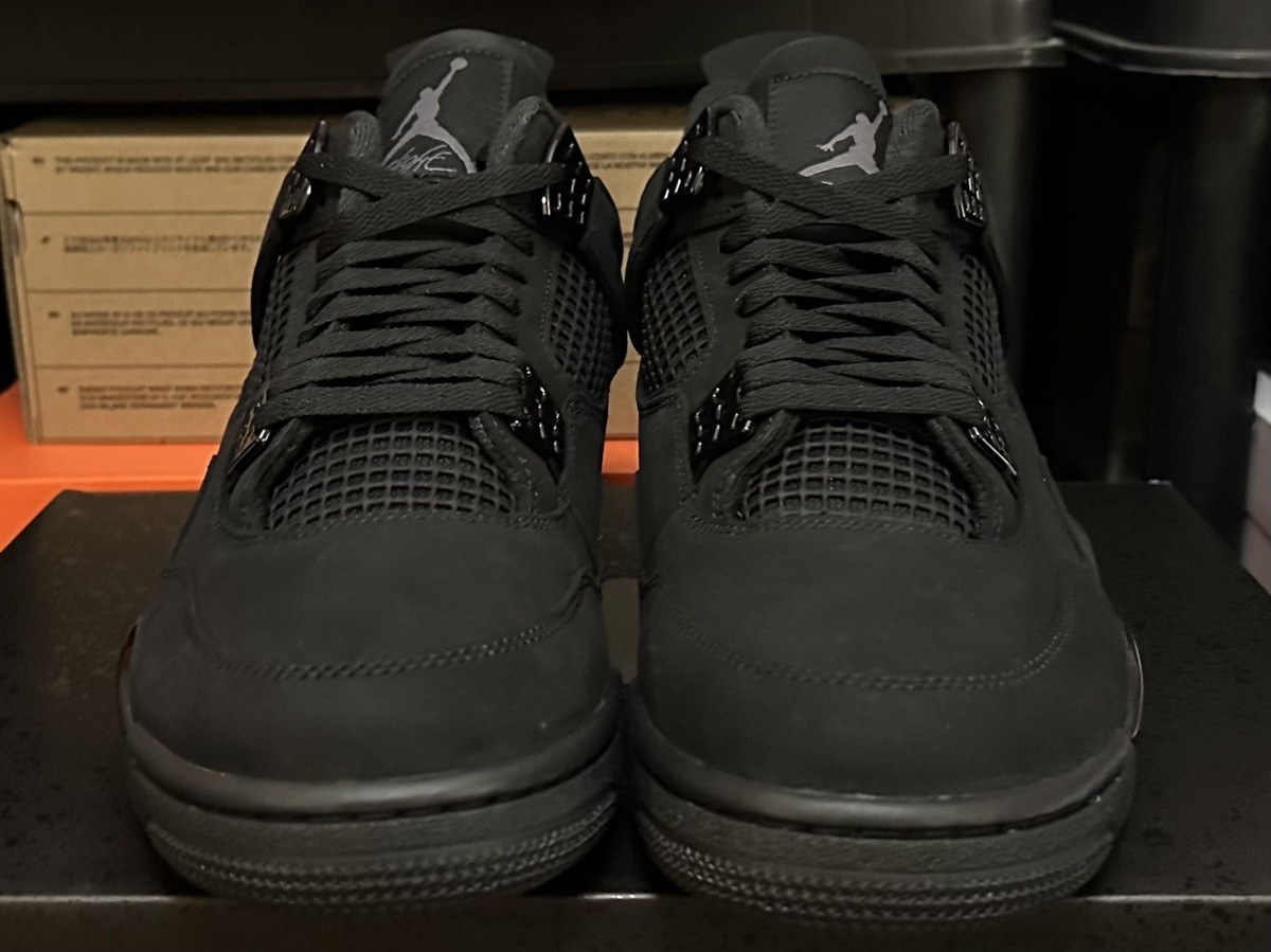 Size 12.5 - Air Jordan 4 Retro Black Cat DS FV5029-010 2025 | eBay