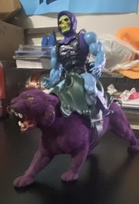 Mattel Masters of the Universe Skeletor & Panthor Action Figure w/ Mount