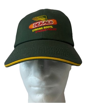 Dekalb Cap Hat Strong Roots Strong Yield K-Products Green Adj. Strapback USA 