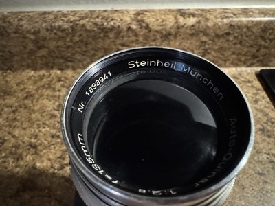 Vintage Steinheil München Auto-Quinar 135mm f/2.8 Manual Focus  (Exakta Mount)