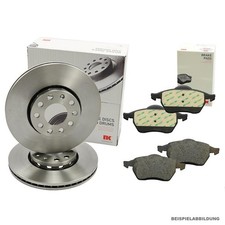 NK Bremsen Bremsenset Bremsscheiben + Beläge Vorne für Audi A1 GBA