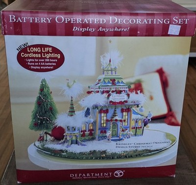 Dept 56 Krinkles Christmas Village Ornament Design Studio  Patience Brewster New