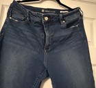 Anne Klein High Rise Skinny Blue Denim Jeans 16W Plus 5-Pocket Pockets — photo 4