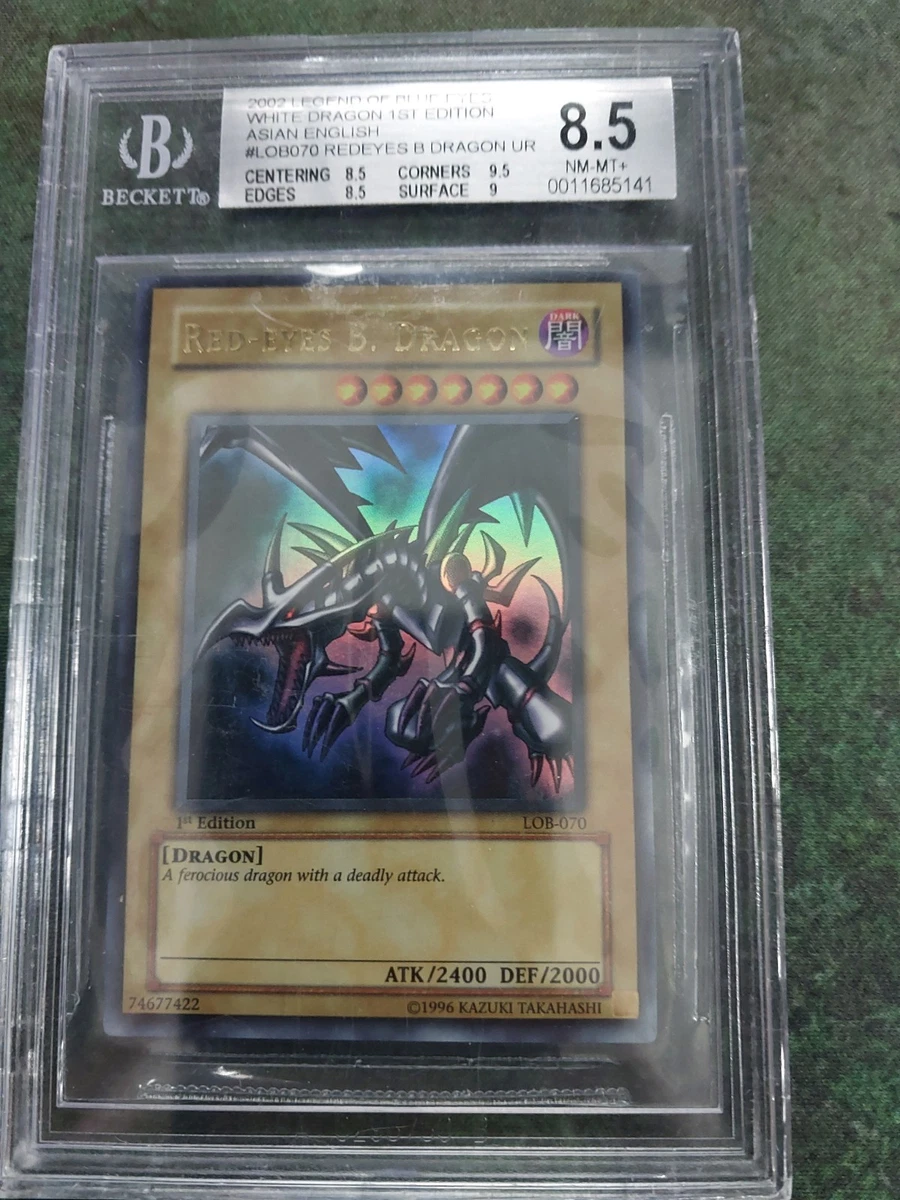 Dragon Yu-Gi-Oh! TCG Beckett Grading Services (BGS) Individual Trading Card  Games | eBay