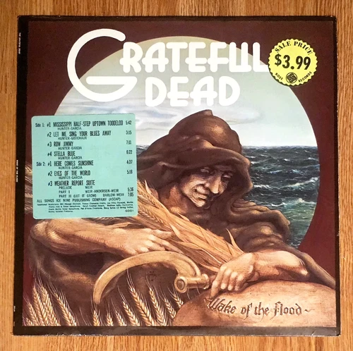 GRATEFUL DEAD Wake Of The Flood STILL SEALED 1973 FIRST PRESSING w/ Hype Sticker