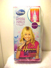 Disney Hannah Montana Window Panels / Curtains "Sunset Dreams" 82"W x 63"L