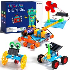 STEM Kits for Kids Crafts Ages 8-10, Solar Robot Kit STEM Building Toys for A...