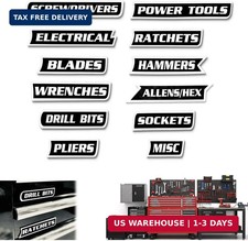 12 Pcs Magnetic Tool Box Labels Heavy Duty Magnetic Labels For Tool Organizatio 12 Pcs Magnetic Tool Box Labels Heavy Duty Magnetic Labels For Tool Organizatio