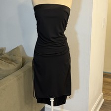 Savvy black cocktail dress - medium