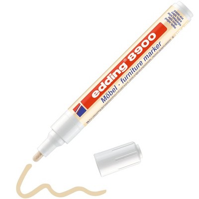 edding 8900 Möbelmarker ahorn natur Marker 1,5-2mm Rundspitze Reparaturstift NEU
