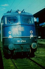 Diaduplikat DB 110 474 Münster 24.2.1974