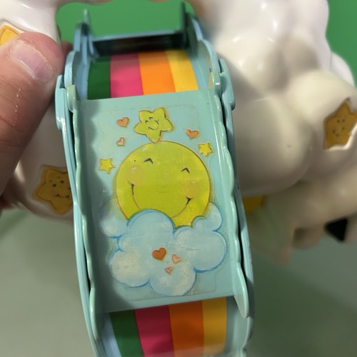 Rueda de la fortuna de cuna musical vintage CARE BEARS FUNCIONA 1984 Kenner Nursery MUY RARA - Imagen 15 de 16