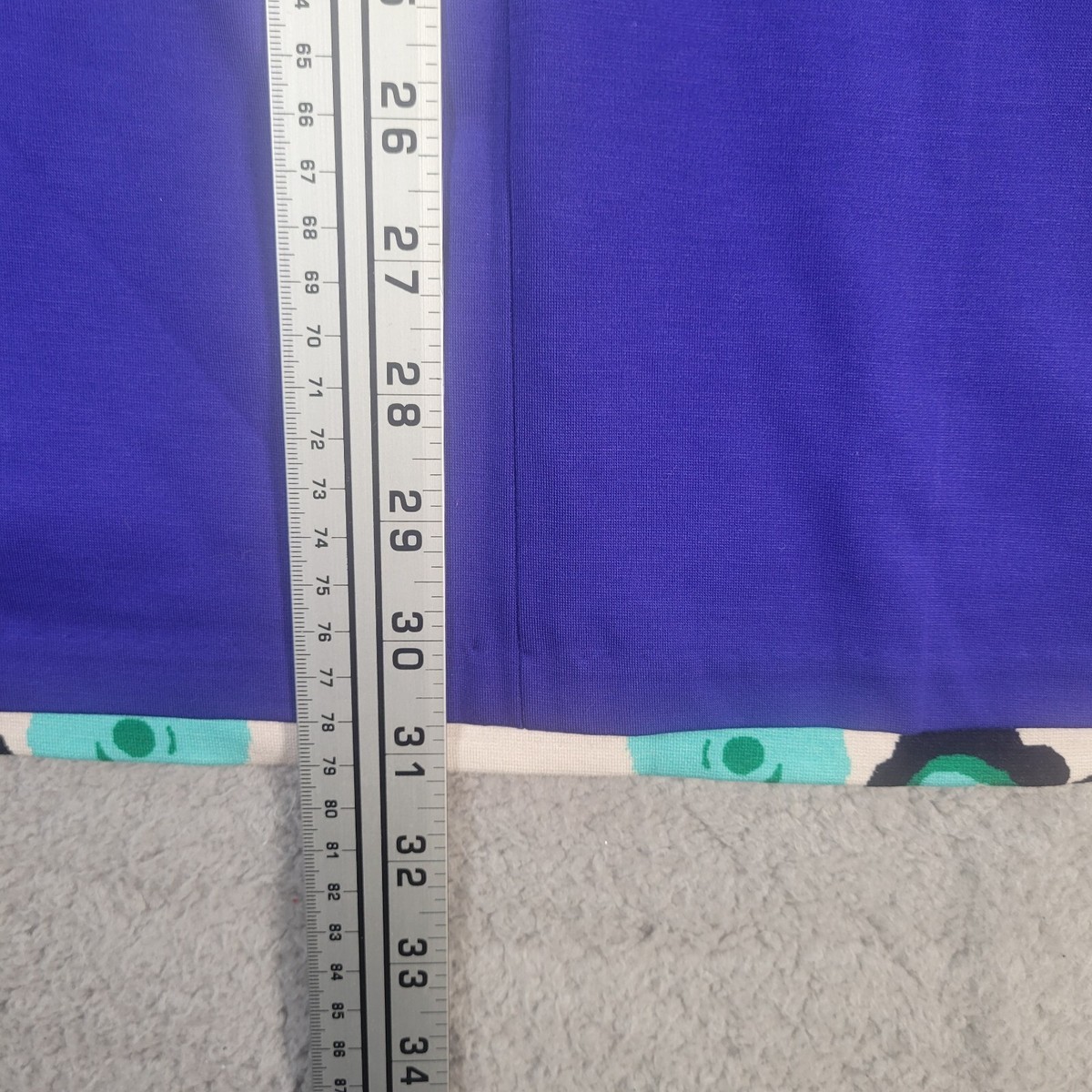 Robe Tracy Reese Taille 6P (Petite) - Imprimé Floral Bleu, Manches Courtes, Occasion Très Bon état