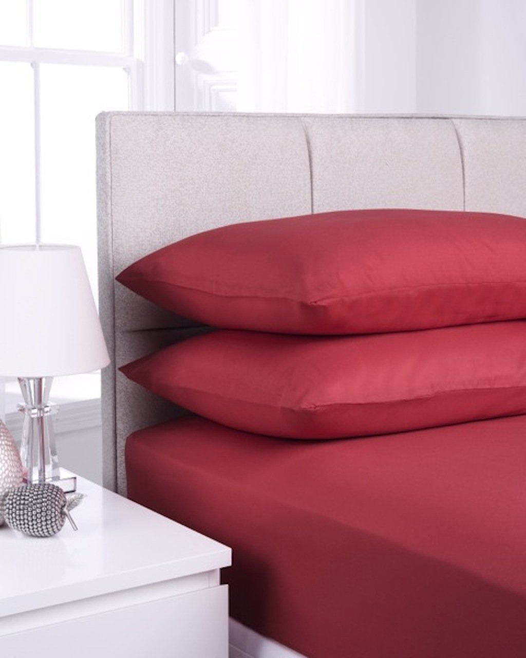 Plain Polly cotton Fitted Sheet Home Bed Sheet Single, Double, King, Super King eBay