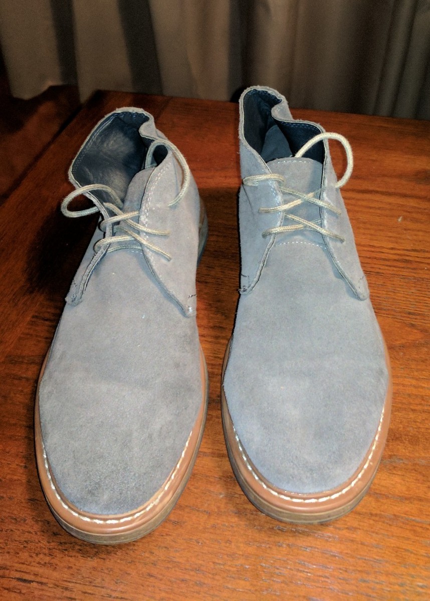 Joseph Abboud Light Grey Suede Desert Boots Chukka Joseph Abboud | Shoes | Joseph Abboud Light Grey Suede  main image 4