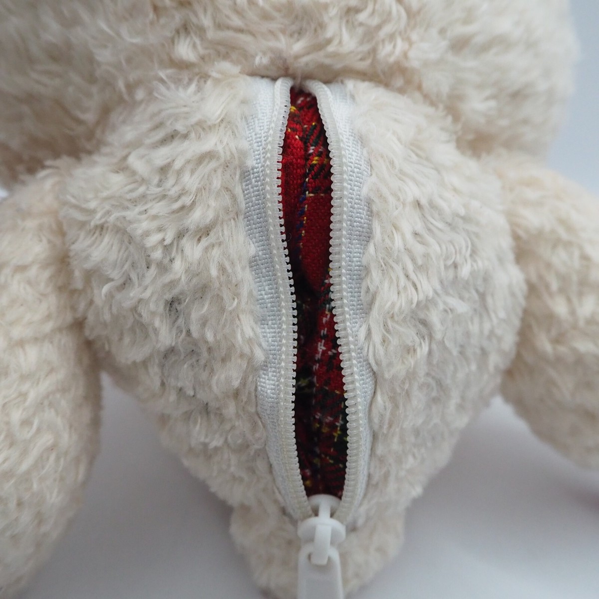 Gloomy Bear C1605 Cream Teddy Grizzly Zipper Chack CHAX CGP
