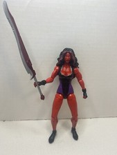 Marvel Legends RED SHE-HULK 6  loose Figure 2012 Hit Monkey wave