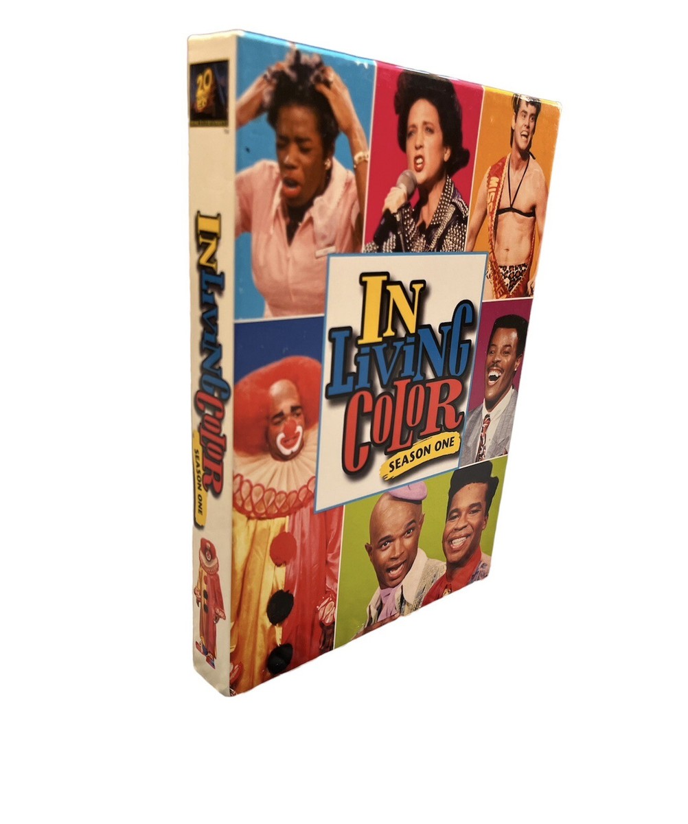 In Living Color DVD Season tv show comedy Jim Carrey Wayans Brothers  Disk