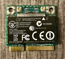 Realtek RTL8188CEB8 802.11b/g/n Wireless Half Mini Card HP SPARE 602640, 602993