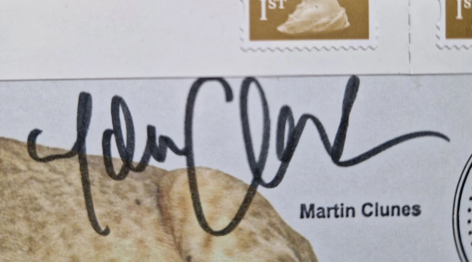 (96652) GB Benham FDC SIGNED MARTIN CLUNES Hello Retail Booklet Waverton 2003 - Image 3 of 4