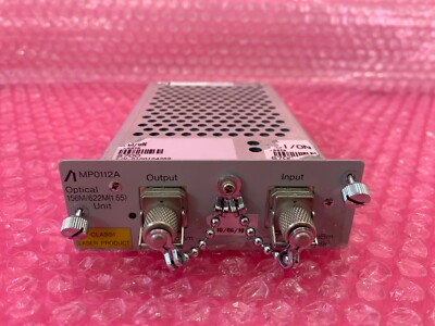 Anritsu MP1570A Analyzer MP0112A Optical Module 156M/622M(1.55) Unit 6100104369 