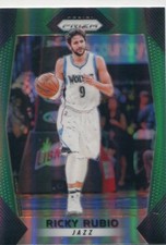 2017-18 PRIZMS GREEN RICKY RUBIO PHOENIX SUNS PRIZM - A407