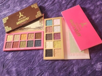 Jeffree Star Eyeshadow Palette 10 Pan Powder Shades Long Lasting Colors Choice