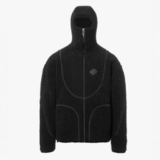 Plush Hooded Jacket Men's Autumn And Winter Fleece Double-sided Wear Warm Coat W