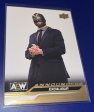 2024 Upper Deck AEW Excalibur GOLD PARALLEL #92 Wrestling Card PWG ROH