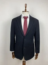 Mens Vintage Hugo Boss Wool Blazer Two Button suit size 50