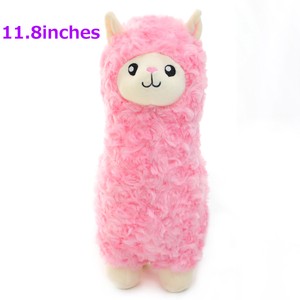 pink stuffed llama