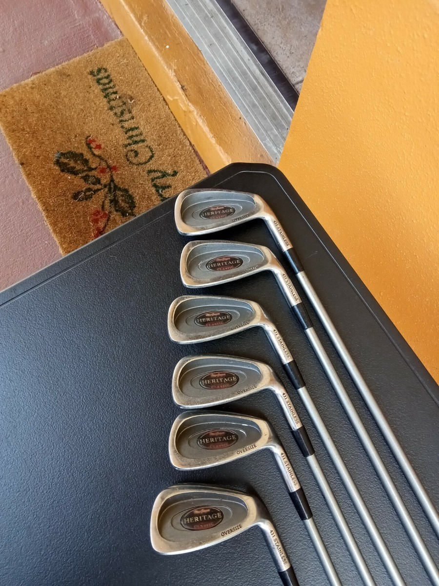 MACGREGOR 'HERITAGE' IRON SET 4-PW MATCHED FLEX STEEL R | eBay