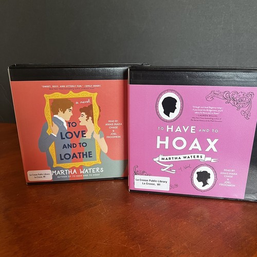 Lot: 2 Martha Waters Audio Book CD To Have and to Hoax Love Loathe Romance