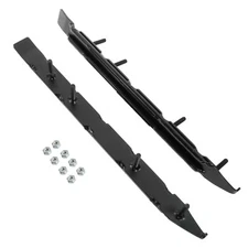 Bottom Line 4" DUAL Runner Carbides for Arctic Cat many 2002-2023 Snowmobiles