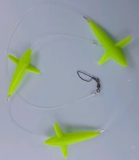 Yell-Tandem Rigged Exciter Trolling Bird Teaser- Tuna-Sailfish-Marlin-Mahi-Wahoo