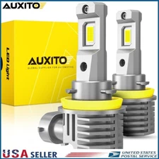 H11 LED Headlight Super Bright Bulbs Kit 6500K White 330000LM HIGH/LOW BEAM