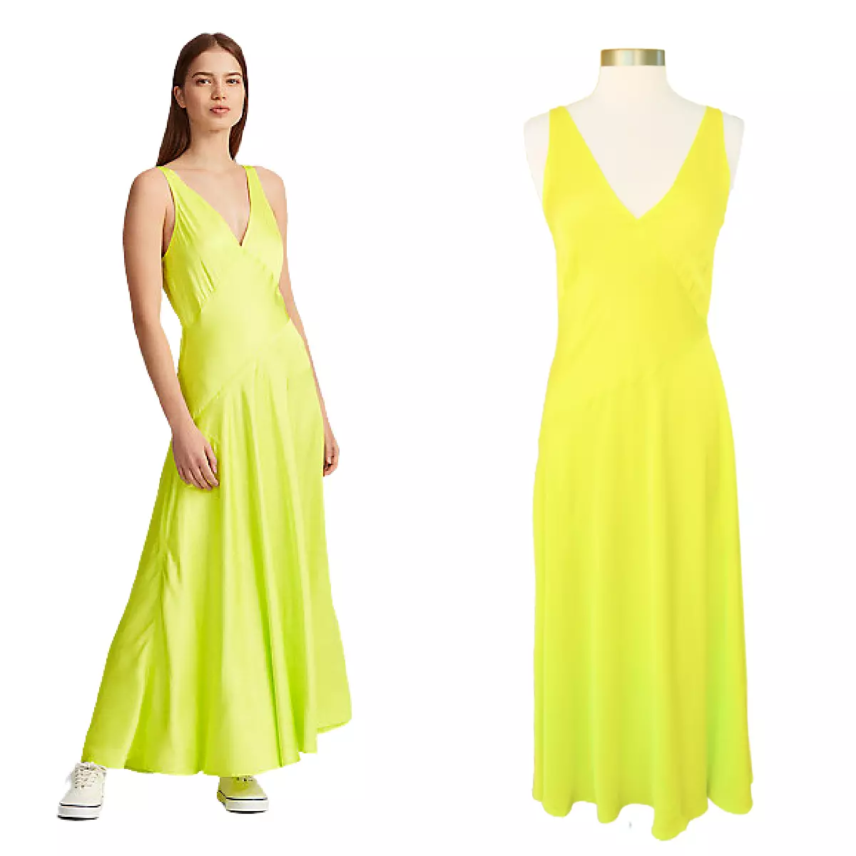 Neon a line dress cheap