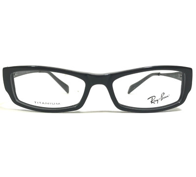 Ray-Ban Eyeglasses Frames RB5136 2285 Black Gray White Striped 51-16-130