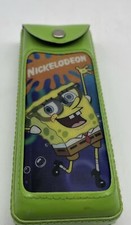 Pre-Own Vintage Nickelodeon Spongebob Squarepants Eye Sunglases Case Neon Green