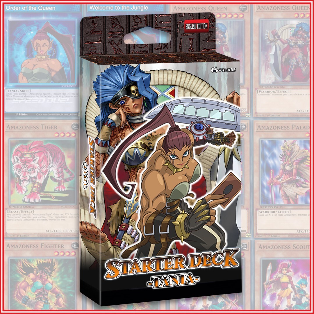 TANIA AMAZONESS STARTER DECK 42 | Queen Trainee Sage Spy Paladin