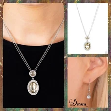 Paparazzi Jewelry ~ CASTLE DIAMONDS ~ Brown Necklace