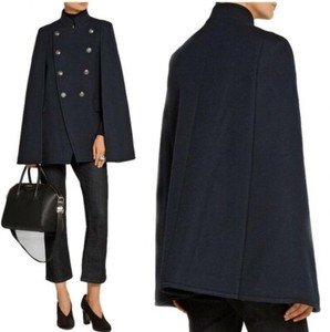 double breasted cape jacket