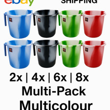Plastic 1.5 Ltr Mug with Handle & Bathroom Kitchen Multi purpose Jug Assorted