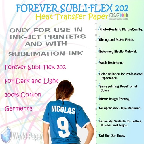 Heat transfer paper FOREVER SubliFlex 