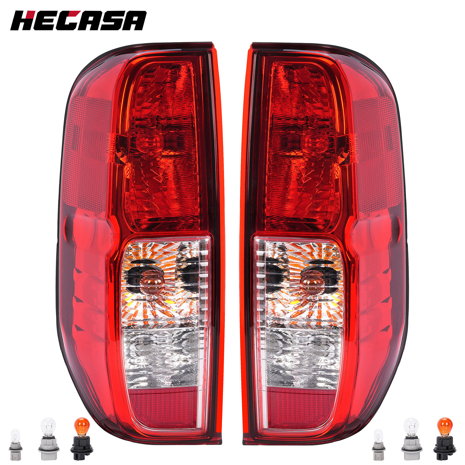 Direct Replacement Nissan Lights Pair Of Halogen Tail Lights For 2000-2001 Nissan Frontier – Clear Reverse Lens, Direct Fit 2002 Nissan Frontier - Foto 13