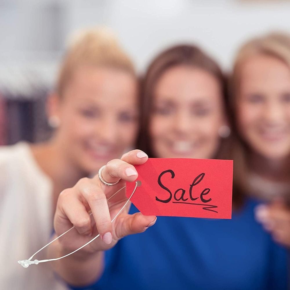 1000 Pcs 5 Inch Fastener Plastic Snap Lock Price Pins Security Loop eBay