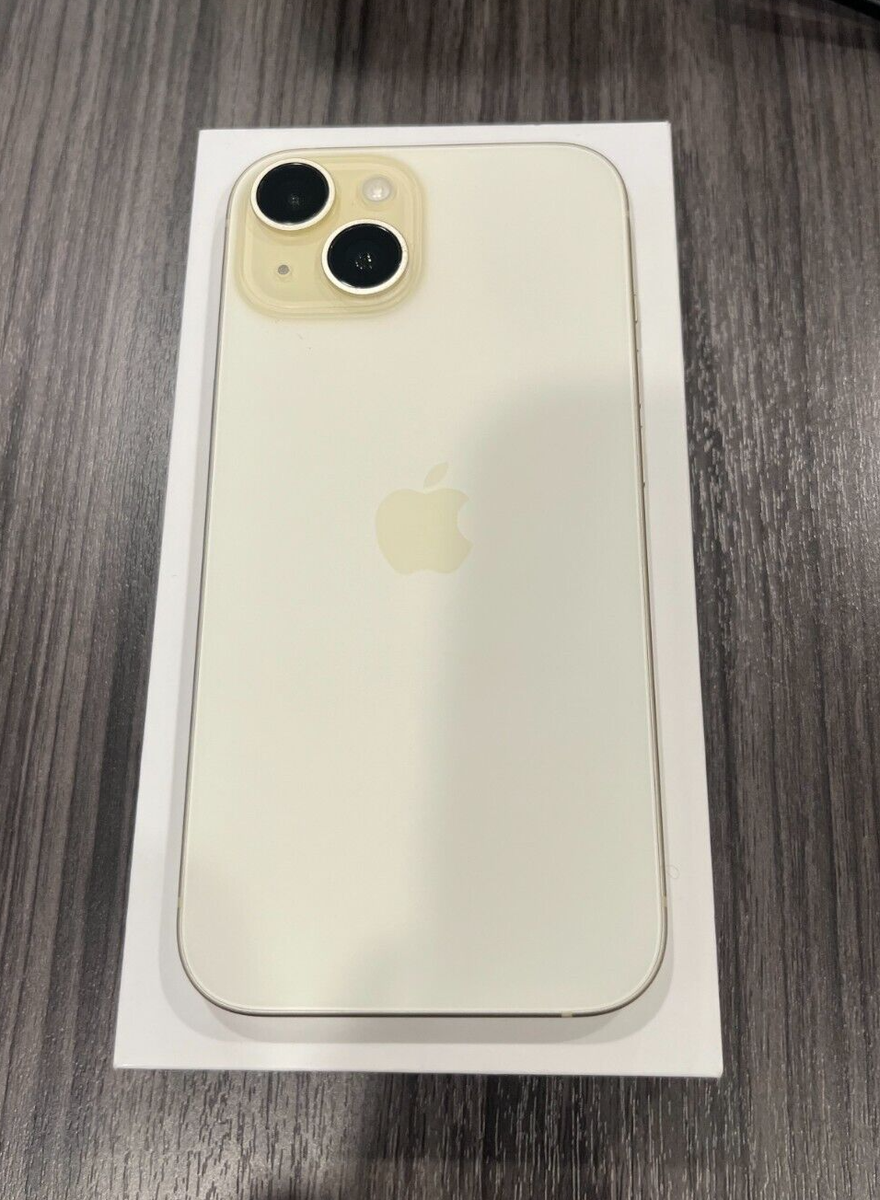 Apple iPhone 15 - 128 GB - Yellow (Verizon) MTLX3LL/A | eBay